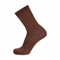 Акція на Шкарпетки чоловічі Duna 2229 високі, шоколадні, розмір 27-29 від Eva