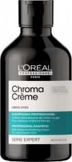 Акція на Професійний крем-шампунь L`Oreal Professionnel Chroma Creme для Нейтралізації небажаних червоних тонів пофарбованого темно-каштанового волосся 300 мл від Rozetka