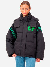 Акція на Куртка демісезонна з капюшоном жіноча Icon ID2378black M Чорна від Rozetka
