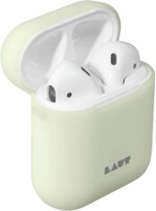 Акція на Чохол для навушників Laut Pod Glow In The Dark (LAUT_AP_POD_GL) for Apple AirPods від Y.UA