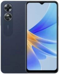 Акція на Oppo A17 4/64GB Midnight Black (UA UCRF) від Y.UA