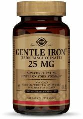 Акція на Solgar Gentle Iron 25 mg 180 caps Железо від Stylus