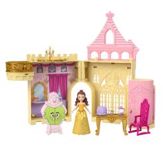 Акция на Ігровий набір Disney Princess Замок принцеси з мінілялькою (HLW92) от Будинок іграшок
