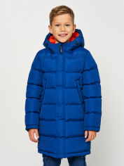 Акція на Дитяча зимова куртка для хлопчика Nui Very Марвін Г0000026489 116 см Синя №768 від Rozetka