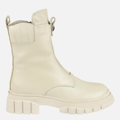 Акція на Жіночі зимові черевики високі Blizzarini 18J1629-0604M-6532 36 23 см Молочні від Rozetka