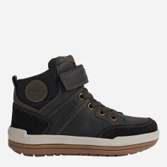 Акция на Підліткові зимові черевики для хлопчика Geox J16F3A-043ME-C0033 35 Чорні от Rozetka