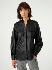 Акция на Куртка демісезонна жіноча Karl Lagerfeld 668595997 L Чорна от Rozetka