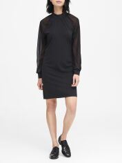 Акція на Сукня коротка жіноча Banana Republic GD-00051273 36 Чорна від Rozetka