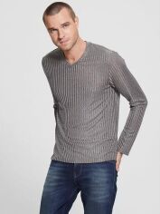 Акція на Лонгслів чоловічий Guess 419591714 S Сірий від Rozetka