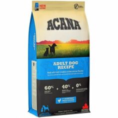 Акція на Сухой корм Acana Adult Dog Recipe для собак всех пород со вкусом курицы 17 кг (a52517) від Stylus