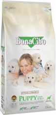 Акция на Сухой корм для щенков BonaCibo Puppy Lamb&Rice с мясом ягненка и рисом 15 кг (BC405727) от Stylus