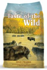 Акция на Сухой корм для собак Taste of the Wild High Prairie Canine Recipe с бизоном и олениной 5.6 кг (9750-HT77) от Stylus