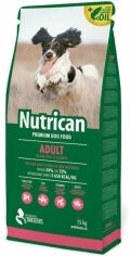 Акция на Сухой корм Nutrican Adult для собак со вкусом курицы 15 кг + 2 кг в ПОДАРОК (nc507016) от Stylus