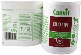 Акция на Витаминная добавка Canvit Biotin for dogs для кожи, шерсти и когтей собак малых и средних пород 230 г (can50714) от Stylus