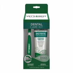 Акция на Зубная паста + зубная щетка VET`S Best Dental Care Kit 103 мл (vb10528) от Stylus