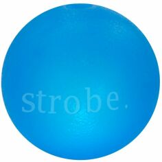 Акція на Игрушка для собак Outward Hound Planet Dog Strobe Ball Мяч светящийся 7 см голубой (pd68804) від Stylus