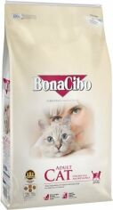Акция на Сухой корм для котов BonaCibo Adult Cat Chicken&Rice with Anchovy с мясом курицы, анчоусами и рисом (BC405642) от Stylus