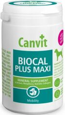 Акция на Вітамінна добавка Canvit Biocal Plus Maxi для покращення рухливості у собак 230 г (can53145) от Y.UA