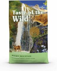 Акция на Сухий корм для котів Taste of the Wild Rocky Mountain Feline Formula з косулею та лососем 2 кг от Y.UA