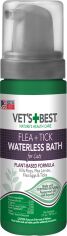 Акція на Миюча піна VET`S Best Flea&Tick Waterless Bath For Cats від бліх, кліщів та москітів для кішок 147 мл (vb10521) від Y.UA