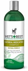 Акция на Шампунь VET`S Best Oatmeal Med Shampoo терапевтичний від лупи, лущення, для сухої шкіри для собак 470 мл (vb10344) от Y.UA