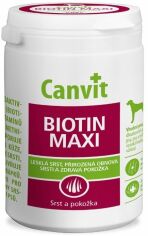 Акция на Вітаміно-мінеральний комплекс Canvit Biotin Maxi for dogs для собак великих порід 230 г (can50715) от Y.UA
