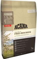 Акция на Сухий гіпоалергенний корм для собак всіх порід Acana Free-Run Duck 2 кг от Y.UA