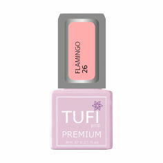Акция на Гель-лак для нігтів Tufi profi Premium Flamingo 26 Яблучний цвіт, 8 мл от Eva