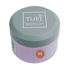 Акція на Гель для нарощування нігтів Tufi Profi Premium Builder UV Gel 11 Apricot, 15 г від Eva