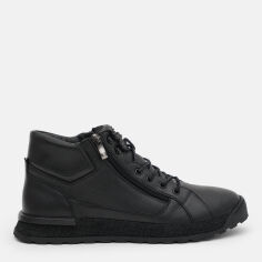 Акція на Чоловічі зимові черевики низькі Prime Shoes 910 Black Leather 96-910-30118 40 26.5 Чорні від Rozetka
