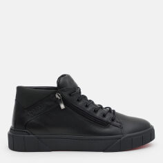 Акция на Чоловічі зимові черевики низькі Prime Shoes 870 Black Leather 16-870-30116 40 26.5 см Чорні от Rozetka