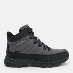 Акція на Чоловічі зимові черевики Restime PMZ23255 42 27 см D.Grey/Black від Rozetka