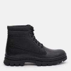 Акція на Чоловічі зимові черевики високі Prime Shoes 700 Black Leather 16-700-30118 41 27 Чорні від Rozetka