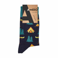 Акция на Шкарпетки чоловічі AmiGO класичні, кемпінг, розмір 25 от Eva