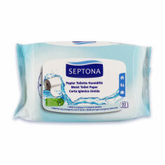 Акция на Вологий туалетний папір Septona Speed Clean, 60 шт от Eva