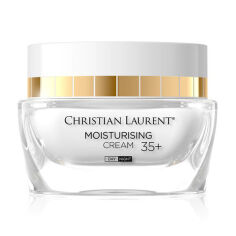 Акція на Зволожувальний крем для обличчя Christian Laurent Infusion Intensely Moisturizing Cream проти перших зморщок, 35+, 50 мл від Eva