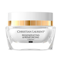 Акция на Нічний відновлювальний крем для обличчя Christian Laurent Active Regenerating and Reinforcing Cream, 50 мл от Eva