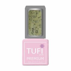 Акція на Гель-лак для нігтів Tufi profi Premium Chia, 02 Пташине молоко, 8 мл від Eva