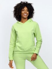 Акція на Худі жіноче DKaren Sweatshirt Seattle XL Світло-зелене від Rozetka