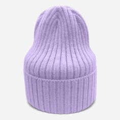 Акция на Дитяча зимова шапка-біні в'язана для дівчинки Anmerino 9071 ангорова Феліна 001752 54-58 см Лавандова (А_001752) от Rozetka