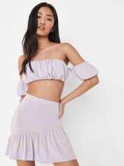 Акция на Топ жіночий Missguided D1005467-Top 42 Бузковий от Rozetka