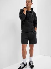 Акція на Шорти бавовняні короткі чоловічі GAP 602248-00 XL Графітові від Rozetka