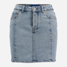 Акція на Спідниця джинсова міні літня пряма жіноча JJXX 12208951 XS Синя від Rozetka