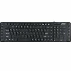 Акція на Клавиатура Acer OKW010, 115key, USB-A, EN/UKR/RU, Black (ZL.KBDEE.012) від MOYO