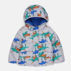 Акция на Дитяча зимова куртка для хлопчика Carters C223825 104 см Сіра от Rozetka