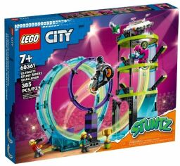 Акция на Конструктор Lego City Stuntz Неймовірне завдання для каскадерів 385 деталей (60361) от Y.UA