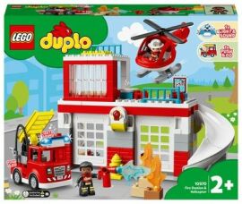Акция на Конструктор Lego Duplo Пожежна частина та вертоліт (10970) от Y.UA