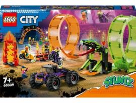 Акция на Конструктор Lego City Stuntz Подвійна петля каскадерської арени (60339) от Y.UA