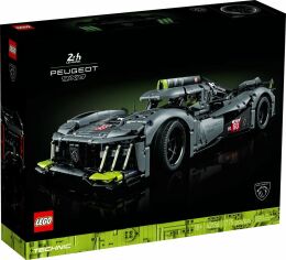 Акция на Конструктор Lego Technic Гібридний гіперкар Peugeot 9х8 24H Le Mans (42156) от Y.UA