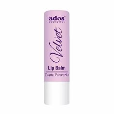 Акція на Бальзам для губ Ados Velvet Lip Balm, Black Currant, 4.8 г від Eva